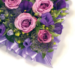 Loose Heart Purple & Blue