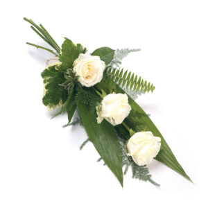 3 Rose Sheaf- White